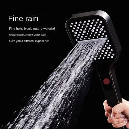 New Seven-Speed Adjustable Shower Head Pressurized Sprinkler Head Shower Handheld Filter Shower Head for Bathroom Accessory